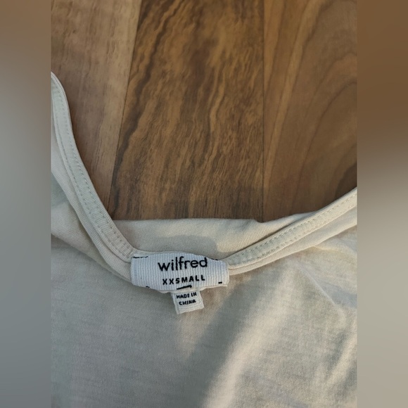 Wilfred Cream Ruffle Tank Top - Picture 2 of 5